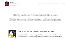 Desktop Screenshot of banffchristmasmarket.com